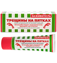 GL-19/02 Заживитель пятки/трещины крем-бальзам 75мл