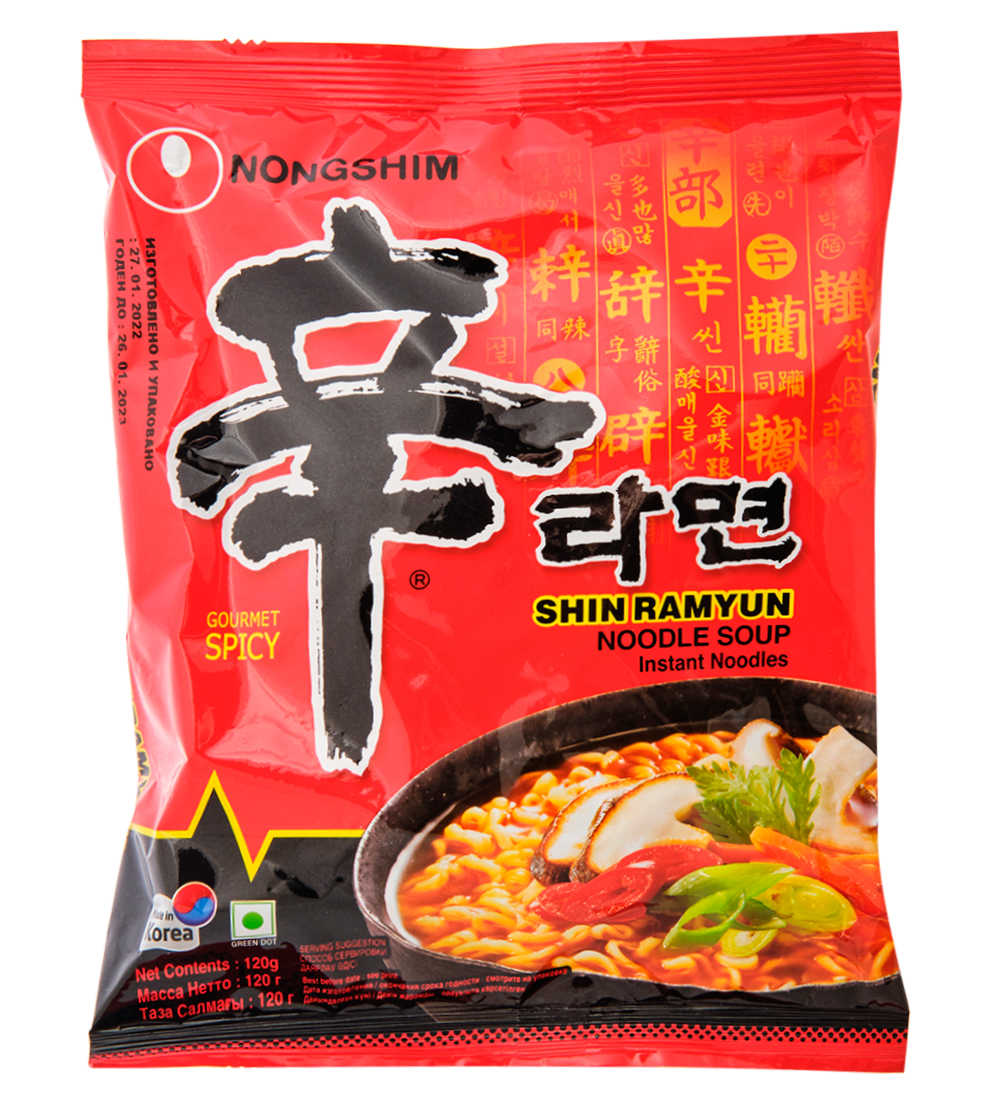 Что такое шин рамен. Шин рамен Nongshim. Корейская лапша Shin Ramyun. Шин рамен лапша. Корейская лапша Nongshim.