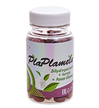 MED-77/03 «PlaPlamela» Дигидрокверцетин и железо конц-т пищ. на основе растит. сырья №120*600 мг