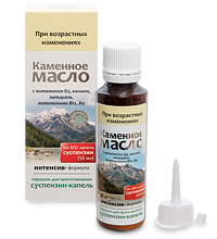 MED-13/09 «Каменное масло» Суспензия-капли с калием, кальцием, витаминами В12, В9, Д3, 3,0 г