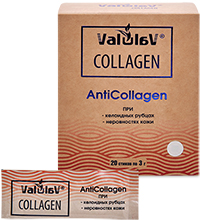 MED-59/25 «ValulaV» Collagen Антиколлаген 20 стиков по 3 г