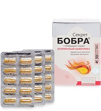 MED-06/23 «Секрет бобра» Капсулы с бобровой струёй, №30*0,5 г, блистер