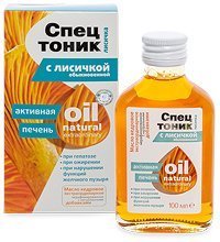 MED-14/05 «Спецтоник» Лисичка с лисичкой обыкновенной. Активная печень, 100 мл