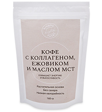 FLK-16/2 Кофе с коллагеном, ежовиком и маслом МСТ 160 гр