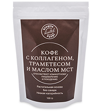 FLK-16/4 Кофе с коллагеном, траметесом и маслом МСТ 160 гр