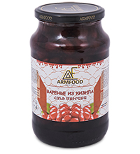 ARM-28/16 Варенье из Кизила 1,0кг (ARMFOOD)