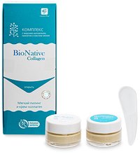 MED-50/02 «BioNative Collagen» мягкий пилинг 20 мл и крем-коллаген 20 мл