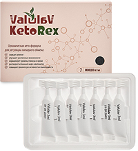 MED-59/01 «ValulaV» KetoRex комплекс для регуляции липидного обмена, 7 монодоз по 3мл