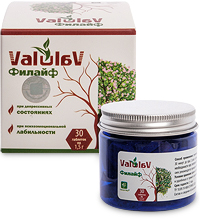 MED-59/02 «ValulaV» Филайф комплекс при депрессивных состояниях, №30