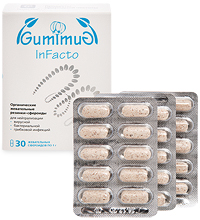 MED-65/01 «GumlmuG InFacto» жевательные сфероиды для нейтрализации инфекции, 30*1 г