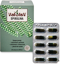 MED-59/16 «ValulaV» Spirulina капсулы, №60*500 мг