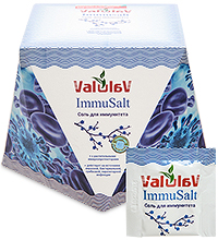 MED-59/21 «ValulaV» ImmuSalt соль для иммунитета, 50 саше-пакетов по 3 г