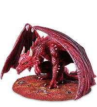 WS-301 Статуэтка «Красный Дракон» (Фэнтези)