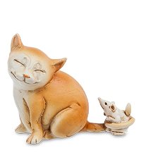 ED-125 Фигурка «Котенок с мышонком»