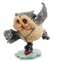 OL-6372-XB Фигура Сова «Фигуристка» (Sealmark)