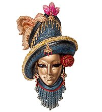 WS-368 Венецианская маска «Леди в шляпе»