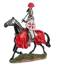 WS-828 Статуэтка «Конный рыцарь крестоносец»