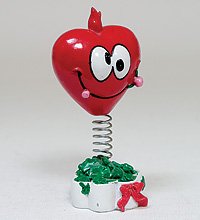 MK 1203 Фигура на пружинке «Сердце» 3,75' 1/асс.