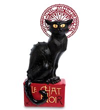 pr-STE01 Статуэтка «Черный кот» Теофиль-Александр Стейнлен (Museum.Parastone)