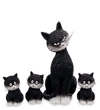 DUB 22 Статуэтка «Дружный ряд» (Cats in a row.Parastone)