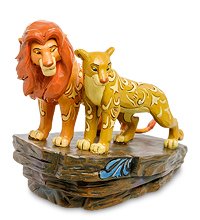 Disney-4040432 Фигурка «Симба и Нала (Любовь на львиной скале)»