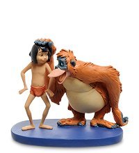 Disney-A27146 Фигурка «Маугли и король Луи (Делай как я!)»