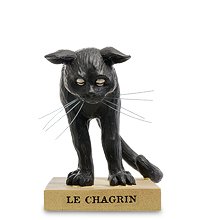 pr-CD09 Статуэтка Кот «Грусть» (Le Chat Domestique. Parastone)