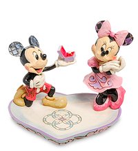 Disney-4055436 Фигурка «Микки и Минни с кольцом» (Волшебный момент)
