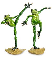 MN- 62 Комплект фигурок 2 шт. «Лягушки - кунг-фу»