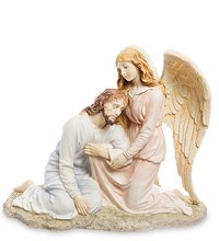 WS-424/ 1 Статуэтка «Иисус и Ангел»