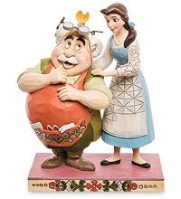 Disney-6002806 Фигурка «Принцесса Белль с отцом»