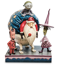 Disney-6007076 Фигурка «Санта, Шито, Крыто и Корыто (Кошмар перед Рождеством)»