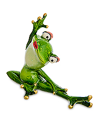 MN-169 Фигурка «Лягушка - утренняя йога»