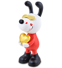 MF-109/2 Фигурка собаки «I Love you baby»